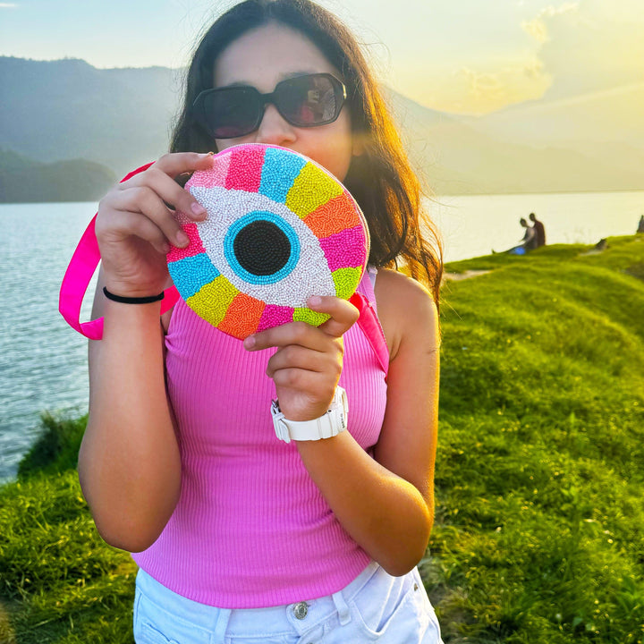 EVIL-EYE handbags for girls kids