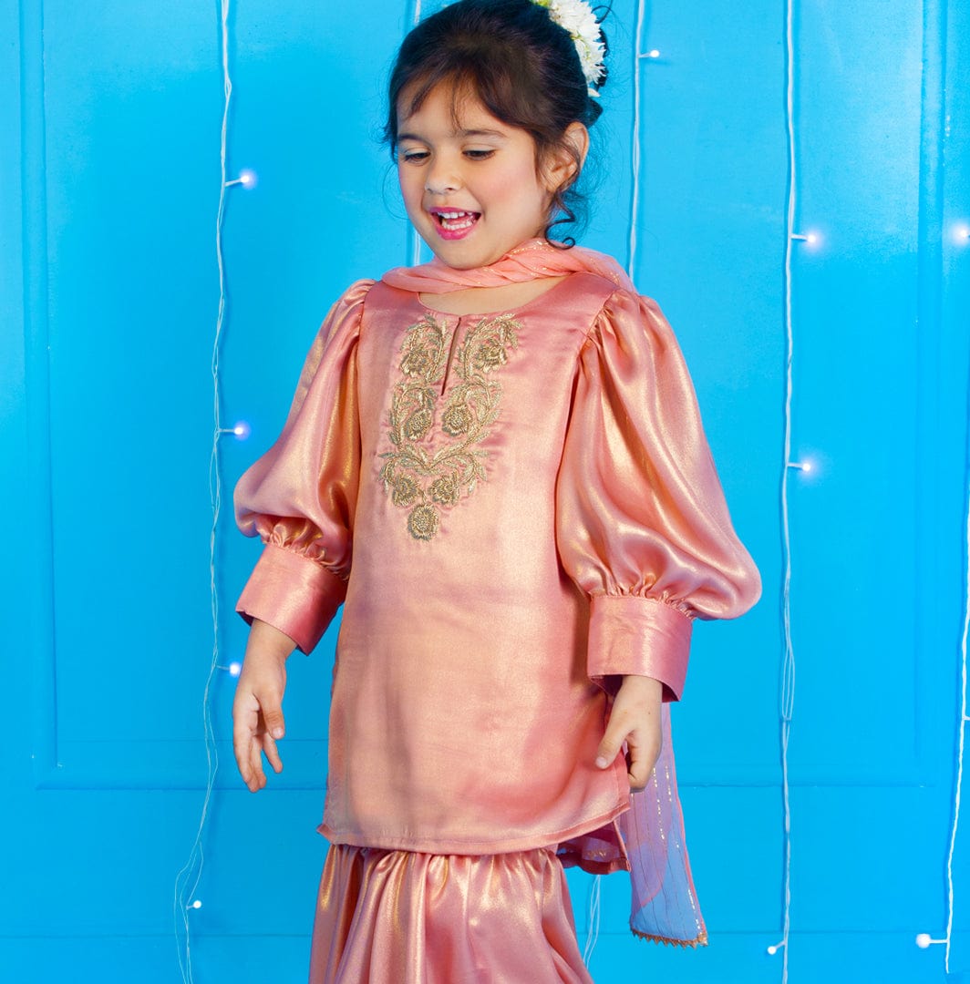 Sharara set for Raksha Bandhan