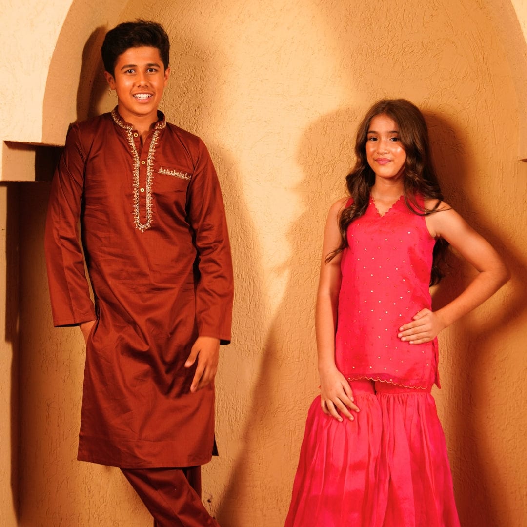 THE TRUFFLE KURTA FOR BOYS