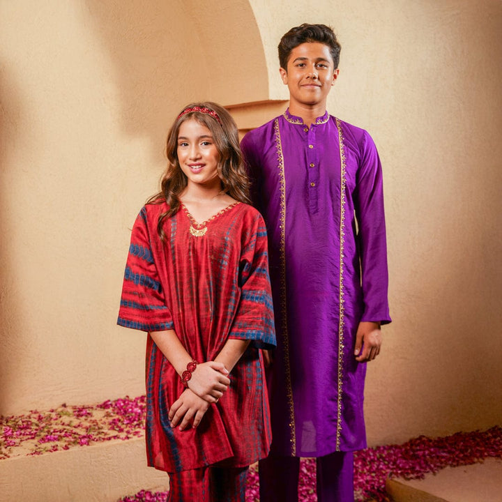 Sneh Kaftan for Teens – A Mother’s Embrace in Fabric