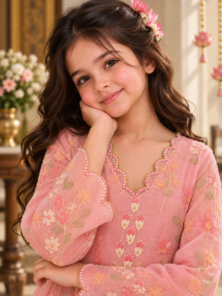 Gulposh — Chanderi Sharara Set