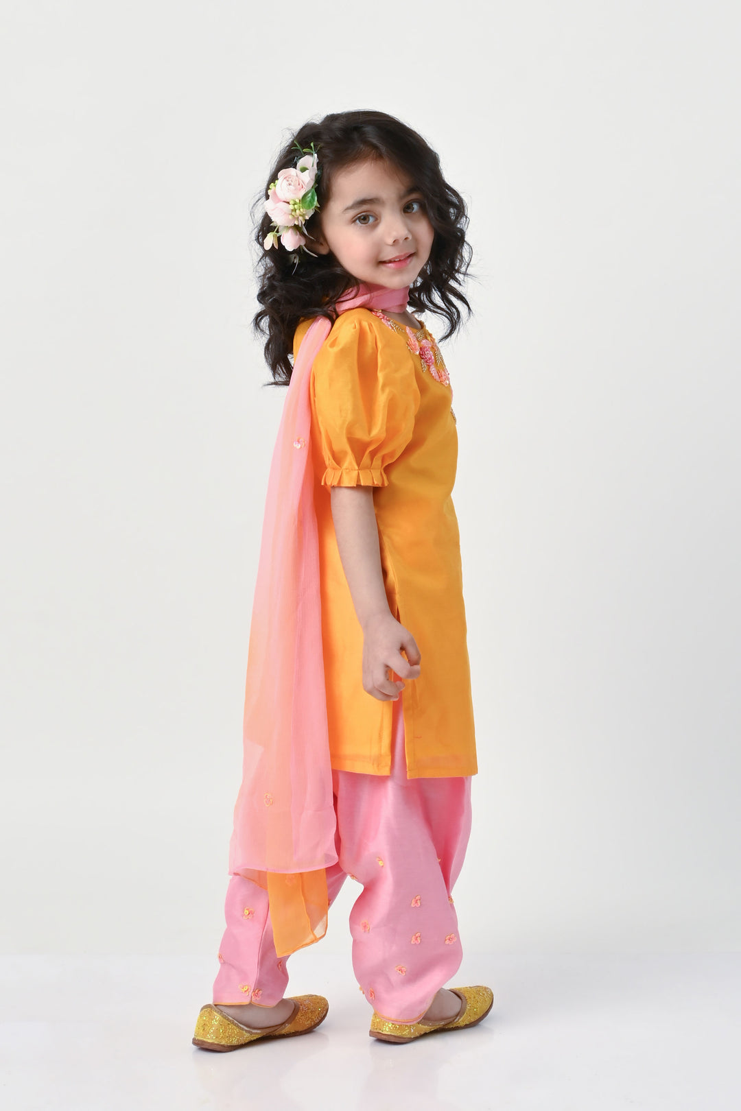 Buttercup Suit Salwar for Kids Girls