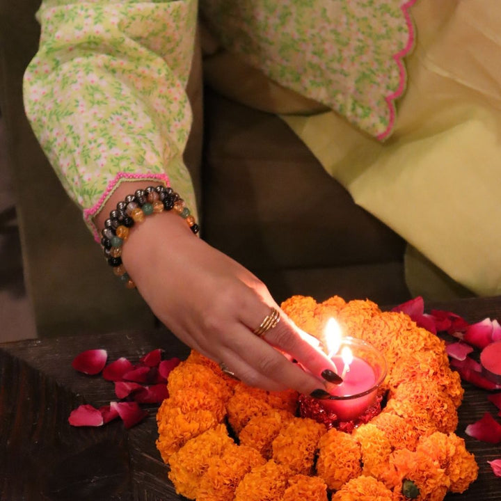 Mom and daughter matching parrot green farshi salwar set for wedding festivities