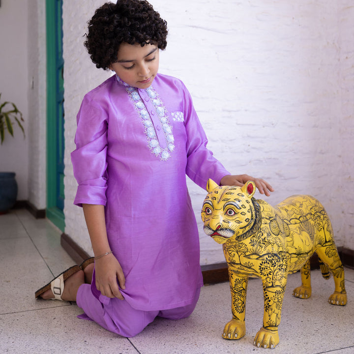 GULSHAH KURTA PAJAMA FOR BOYS