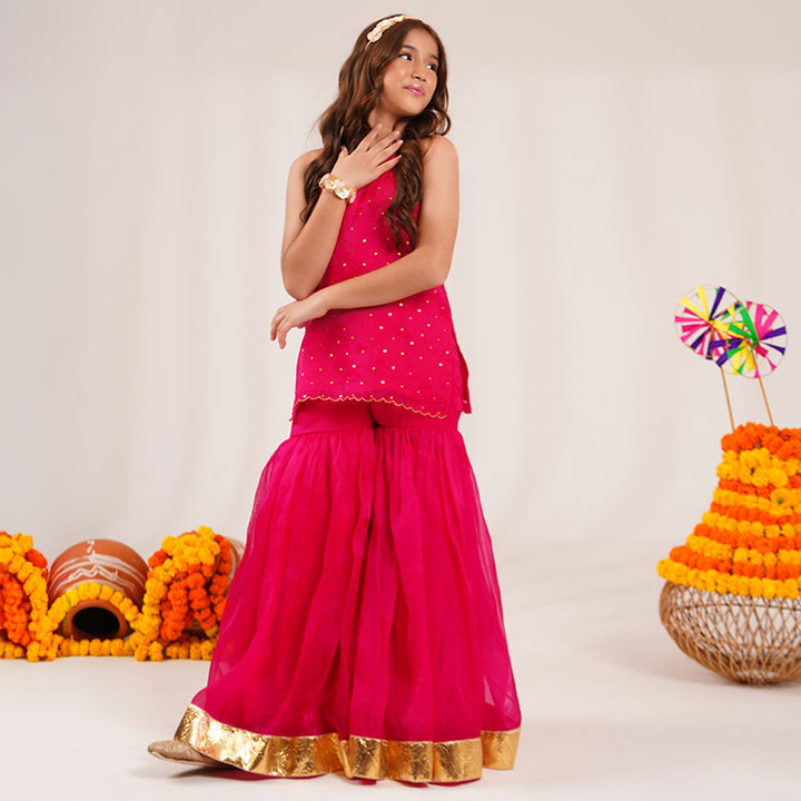 Posh festive sharara kids ethnic fashion with extra margins Gurgaon