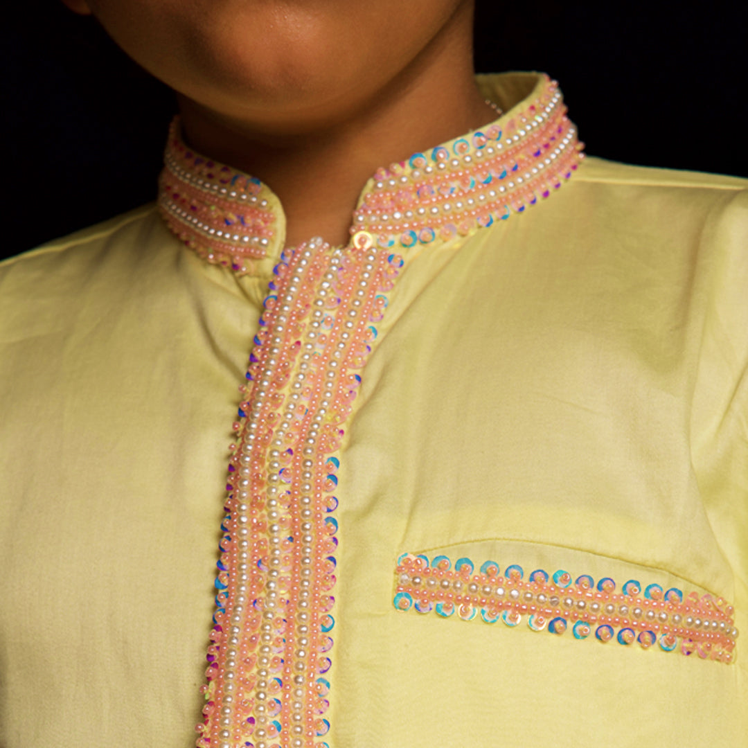 THE SOLOMON YELLOW KURTA