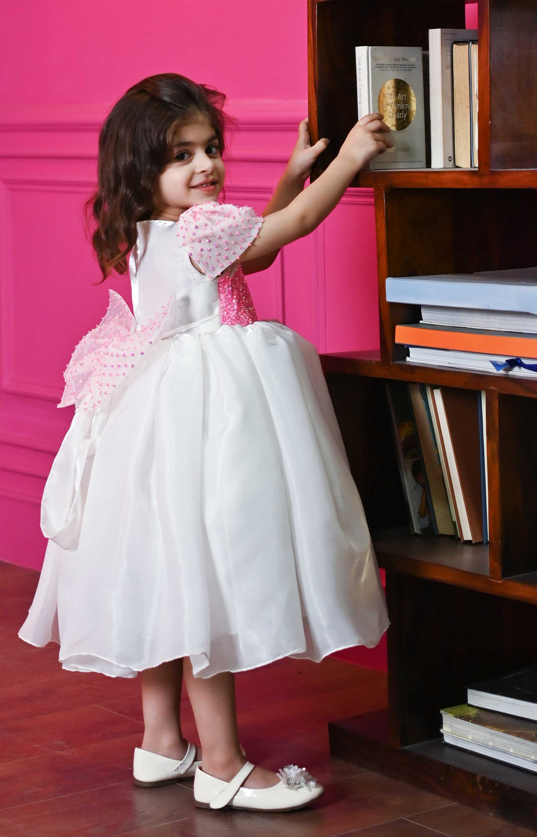 Adorable occasion wear frock for girls - Western chic that adds charm to any event