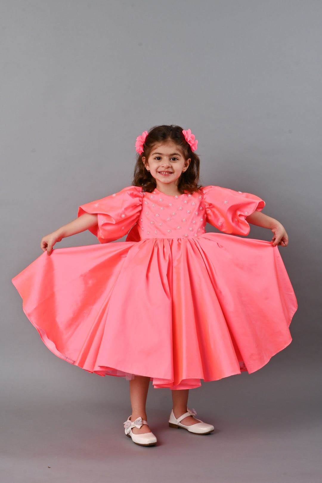 Modern and stylish birthday party frock for girls - Western fashion at its finest