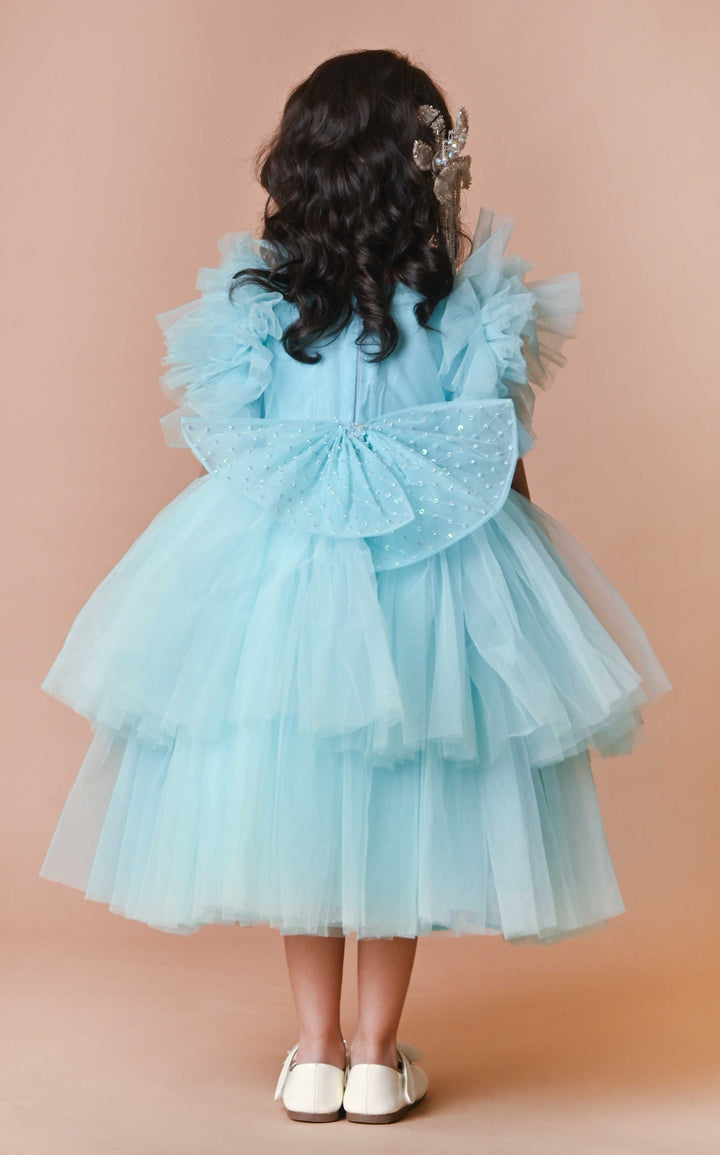 Enchanting birthday party frock for girls - Western fashion for unforgettable celebrations