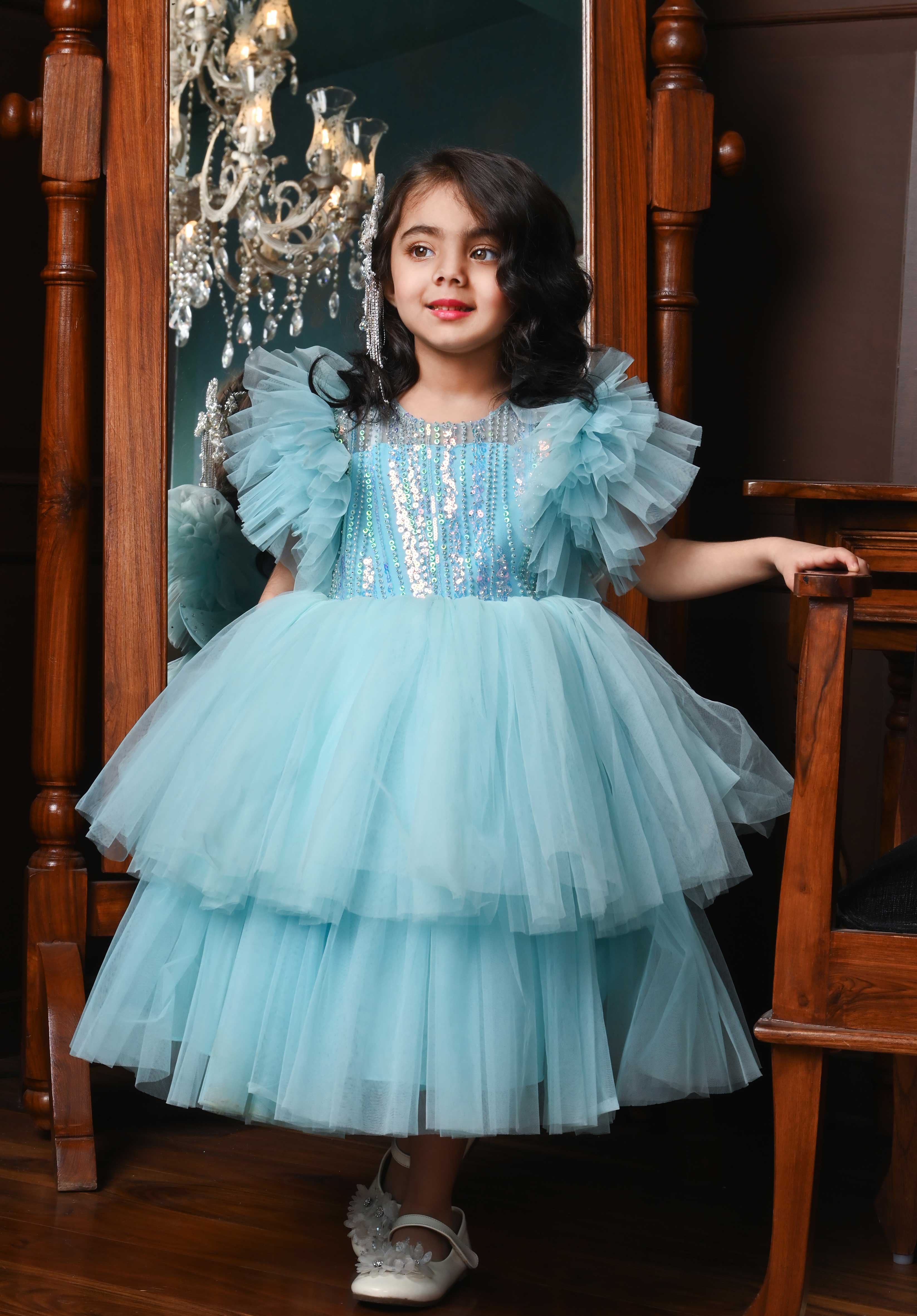 Stylish Baby Princess Angel Frock Dress SINGLE