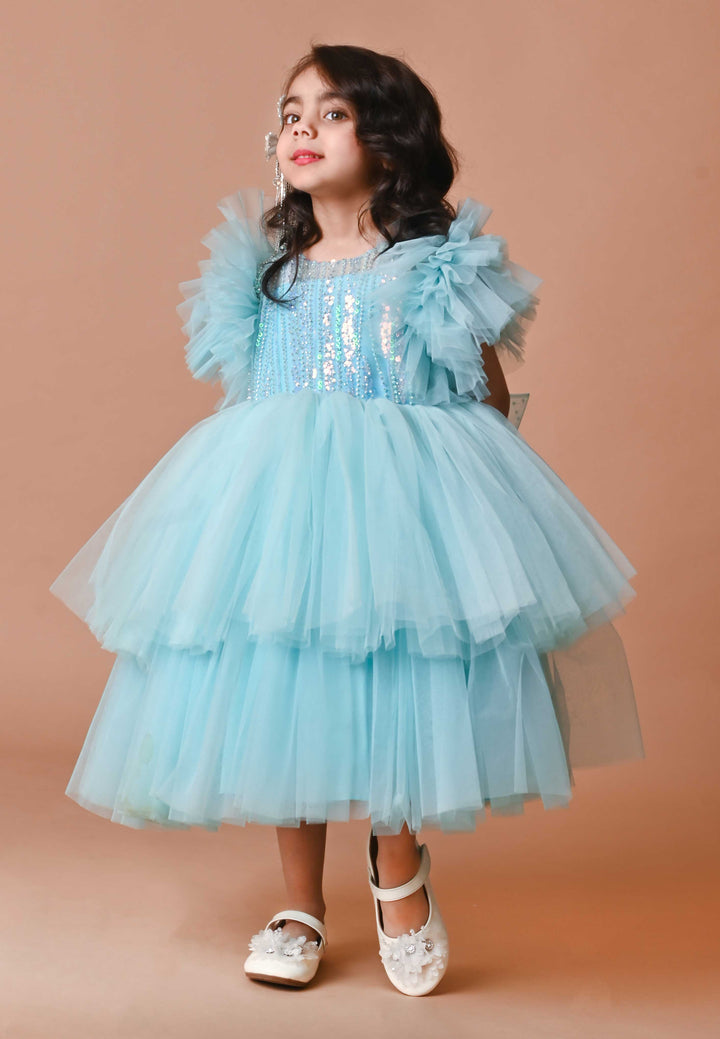 Twilight frock for girls age 1 to 14 years