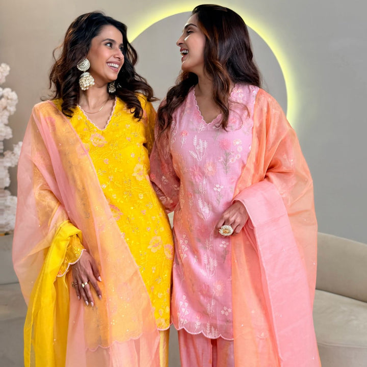 KLISTEL, kidswear, Eid collection, Eid, New Collection, Pakistani kurta, ethnic kidswear, kids lehengas, occasion wear, Indian clothes, twinning sets, matching sets, kids wear website,summer collection, cotton kurta, palazzo set, Suit Salwar , sharara set, embroidery, haldi outfits, wedding outfits, mehendi outfits for kids, mother-daughter twinnning