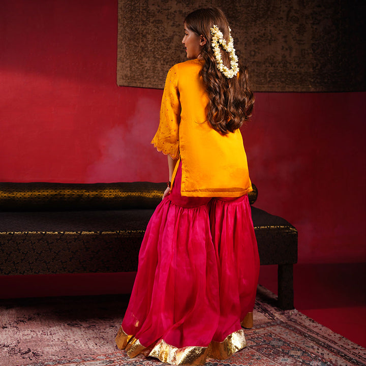 Shamah sharara set for girls