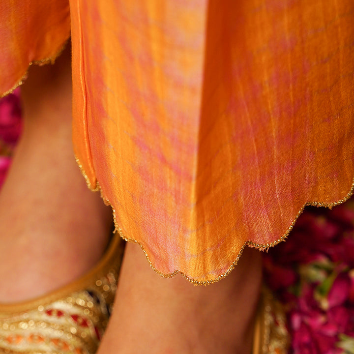 Handmade ethnic kaftan pants artisan work festive wear girls in Delhi Mumbai Dubai